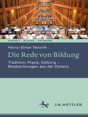 cover image of Die Rede von Bildung